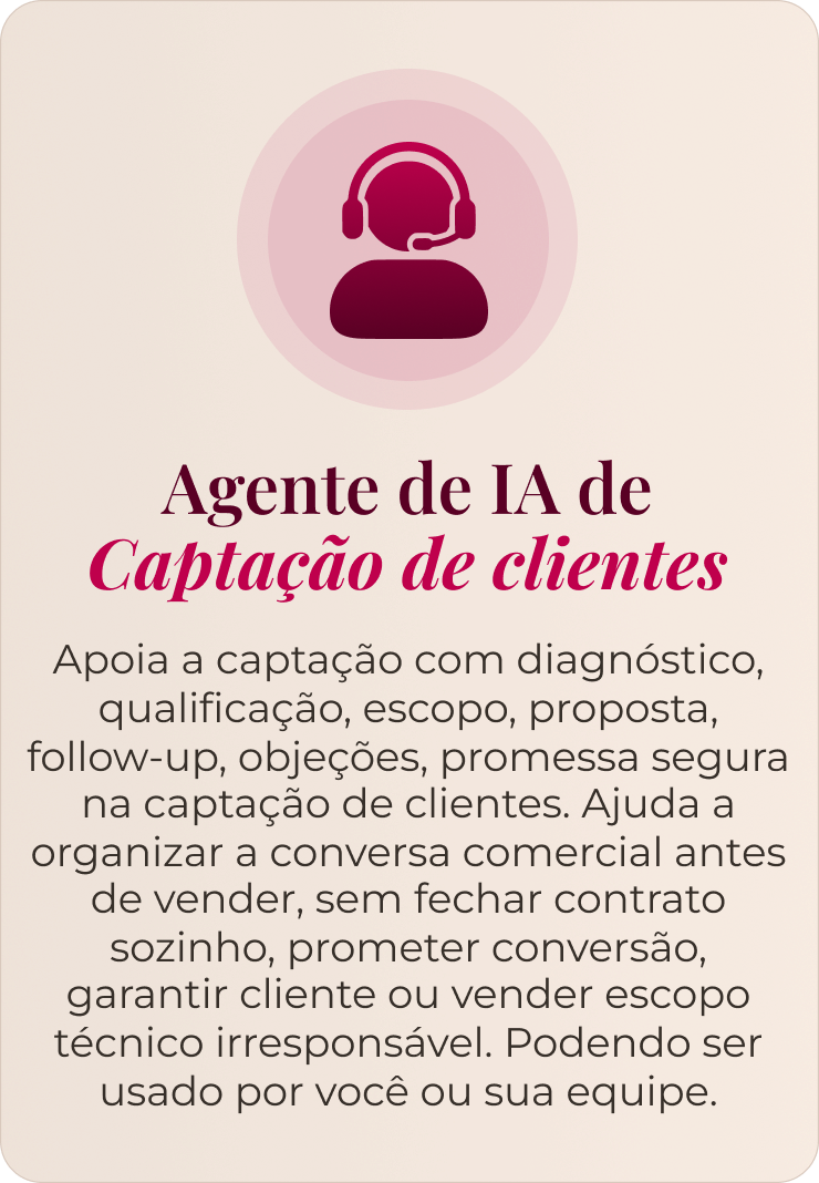 Agente de IA de Captação de clientes