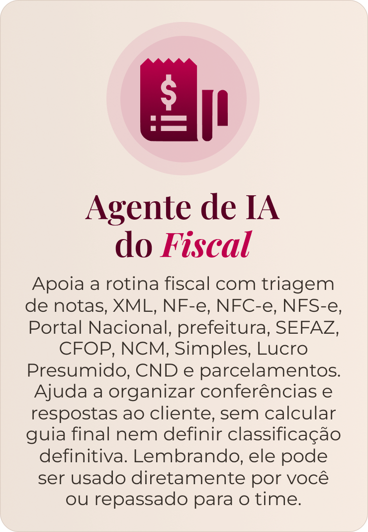 Agente de IA do Fiscal