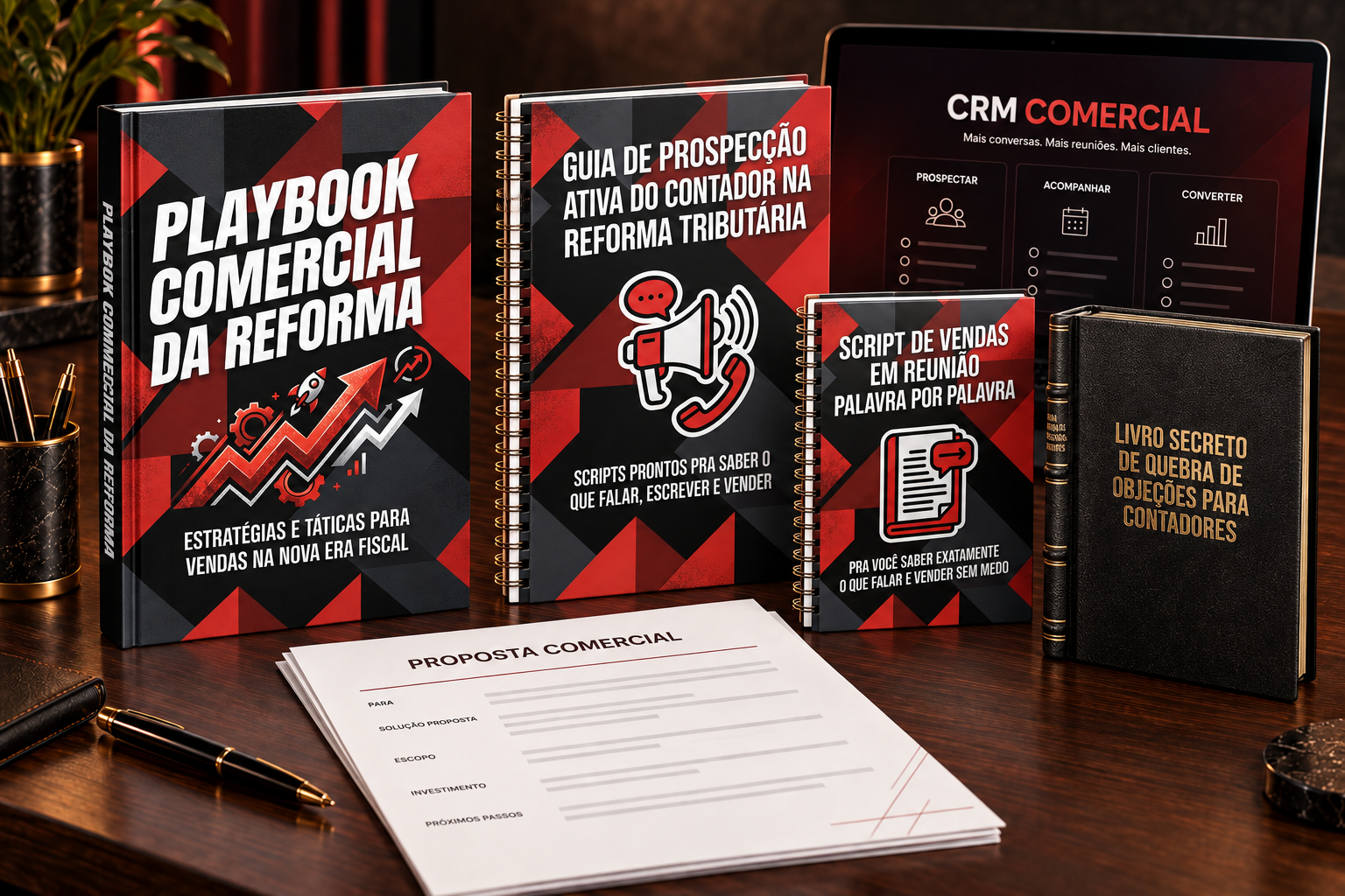 Materiais de Captação consultiva
